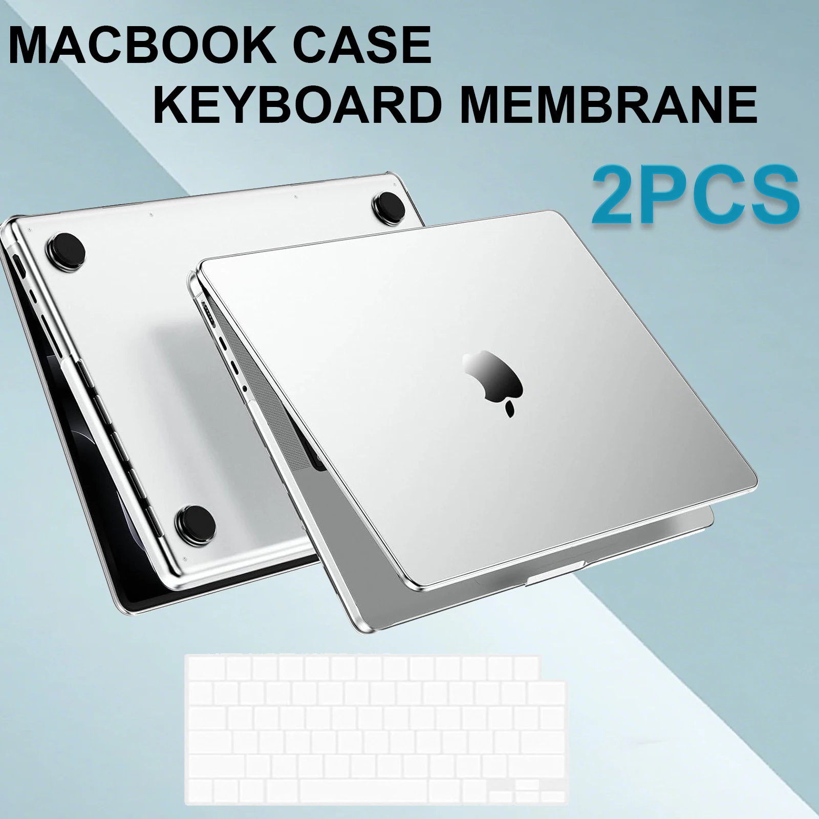 

Matte For MacBook Pro 14 inch Case M4 M3 M2 M1 Pro/Max 2024-2021 Protective Cover Hard Shell Laptop&Laptop Keyboard Cover