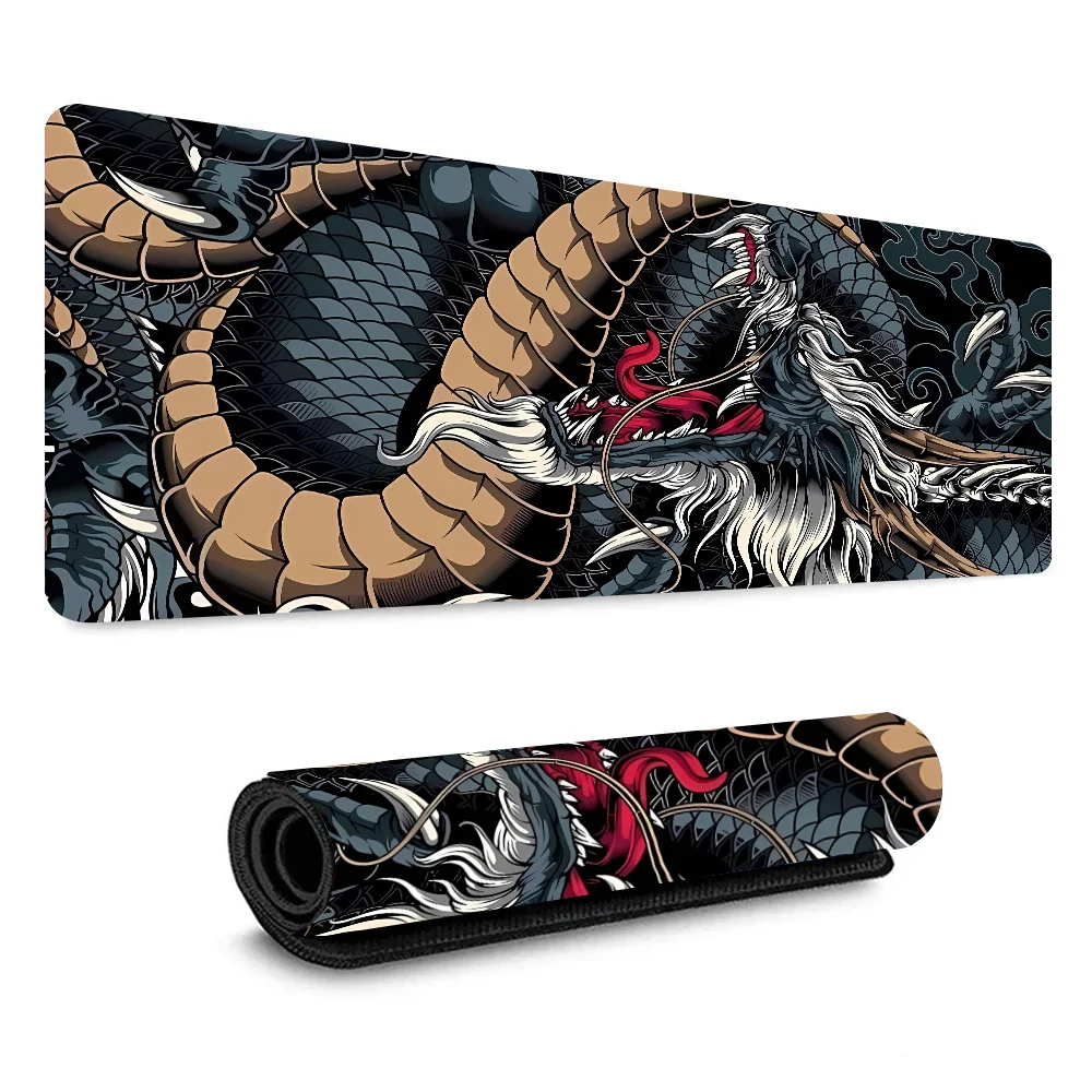 

Xxl Mouse Pad Gamer 900x400 Dragon Mousepad Pc Gamer Computer Desk Accessories Keyboard Mat Gaming Mouse Mats