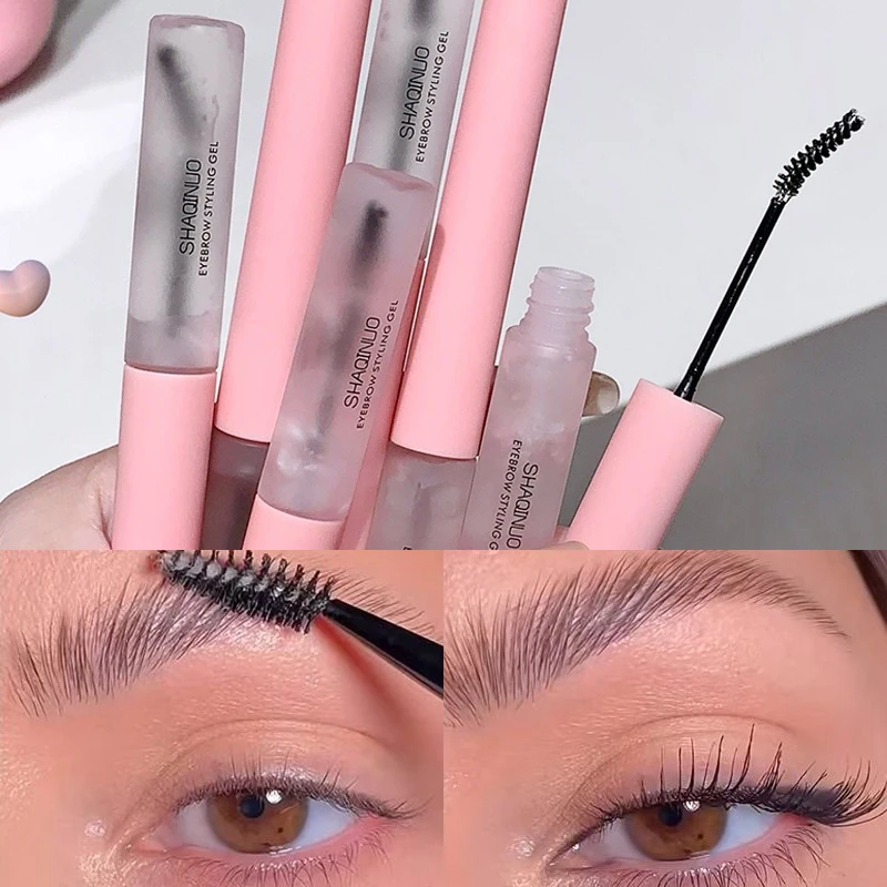 Rehausseur de forme transparente pour les yeux, crème gel pour les sourcils sauvages, cosmétiques lifting, imperméable, maquillage longue durée, 3D