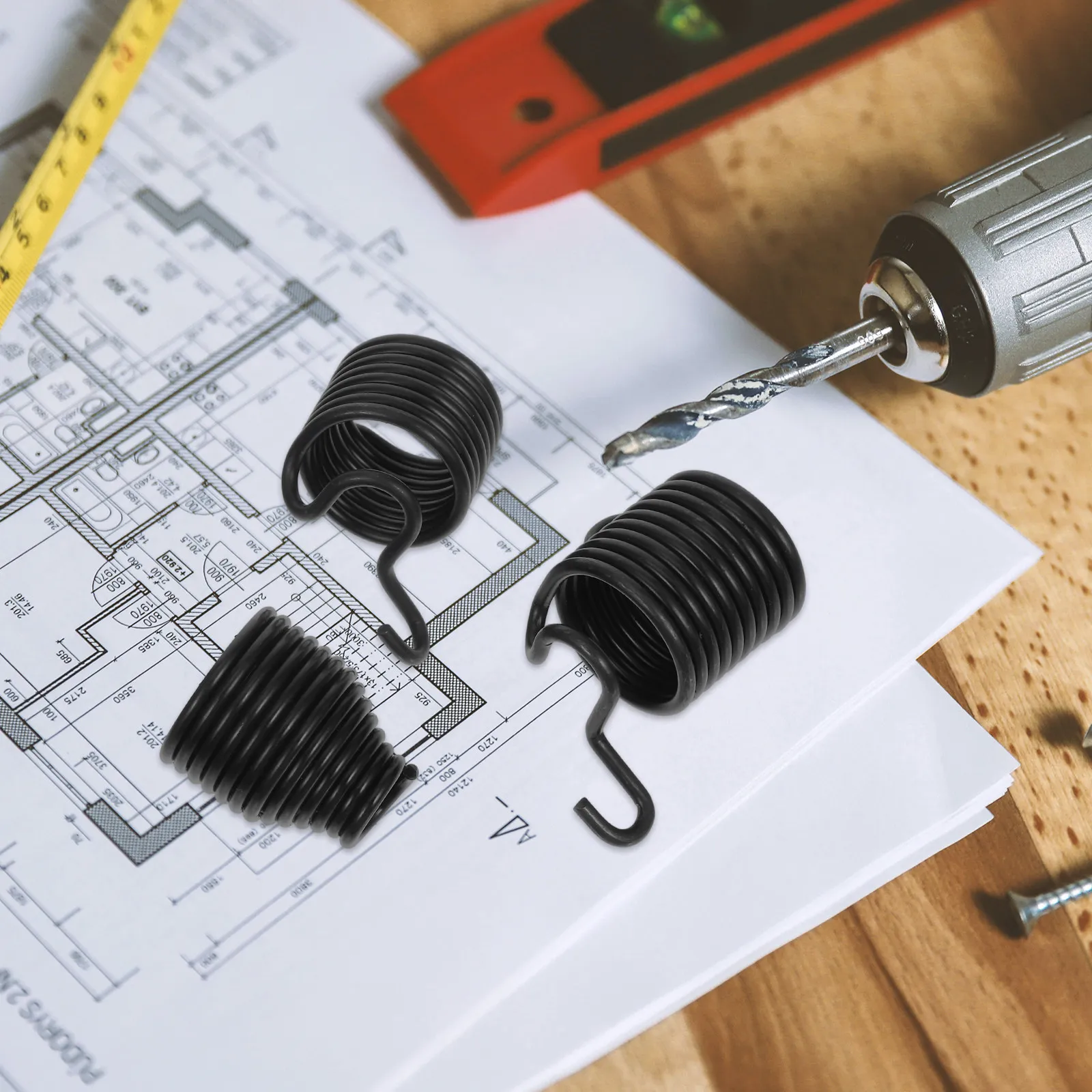 

Комплект из 3 пружин для пневматического зубила, прочные сменные пружины-фиксаторы для пневматического молотка, аксессуары для пневматического инструмента