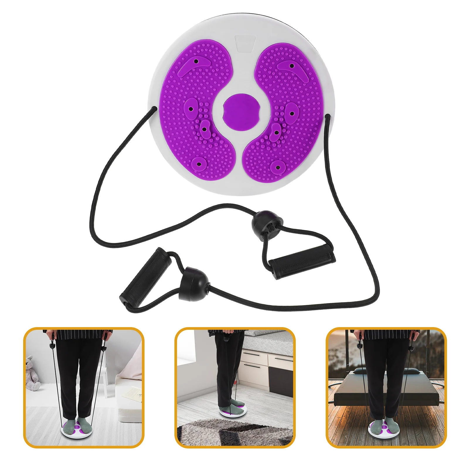 

Waist Rotating Board Massage Trainer Twisting Disc Female Equipment Fitness Machine Slimming Home Gym