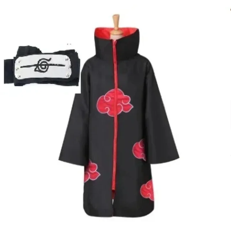 Halloween Anime  Uchiha Tobi Obito Anime Costume Cloak or Hooded Christmas Man Women Cosplay Party Sash
