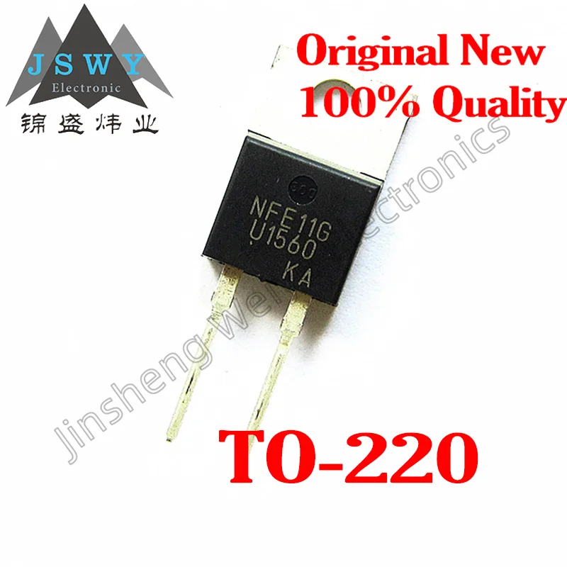 5~10PCS MUR1560G MUR1560 U1560 Fast Recovery Diode Parameters 600V15A In-line TO220 100% Brand New Original Large stock