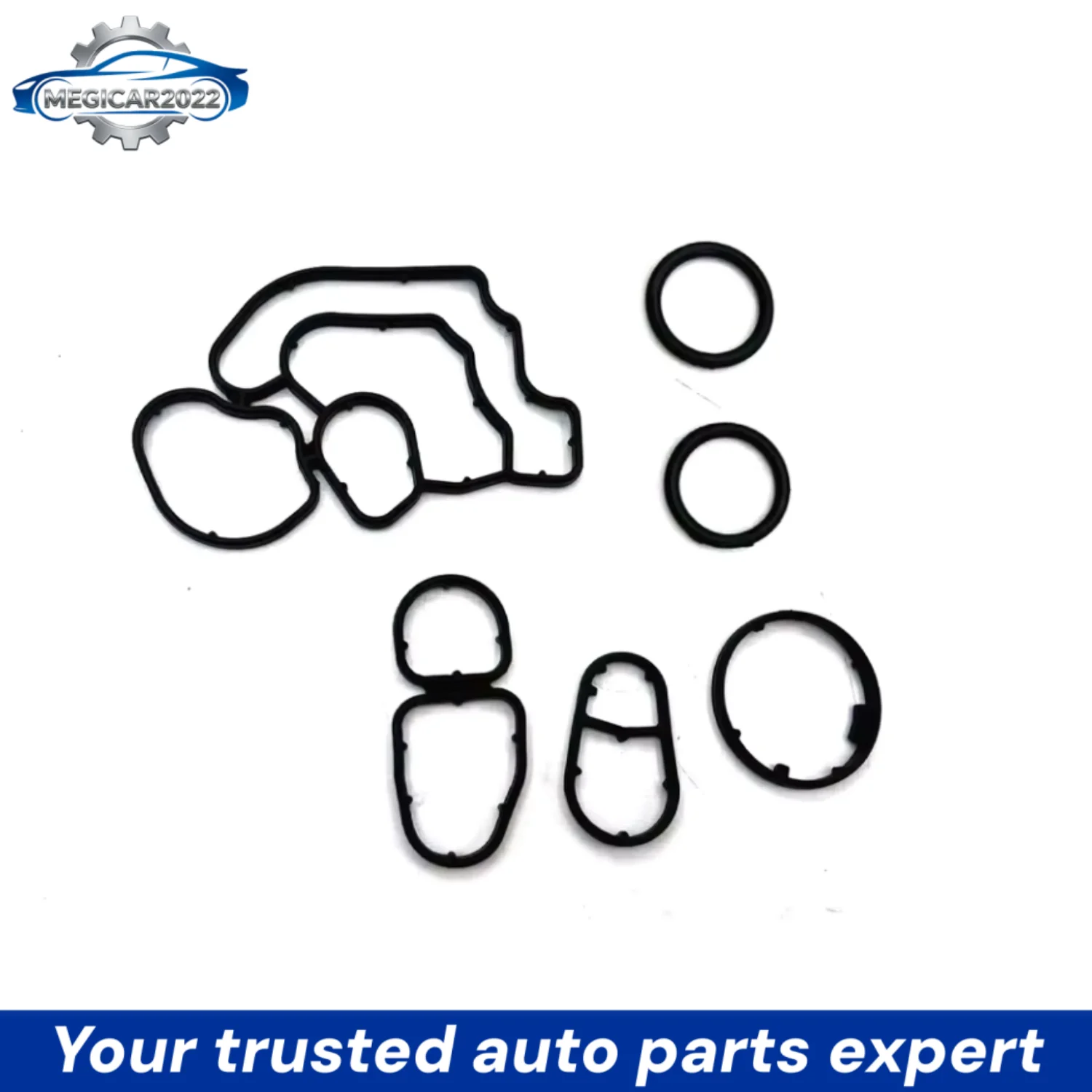 Kit de joints de refroidisseur d'huile pour moteur, compatible avec les moteurs diesel 2,8 L pour Jeep Wrangler, Cherokee, Dodge Nitro, Holden 2,8L, OEM 68032203AA, 2007-2018