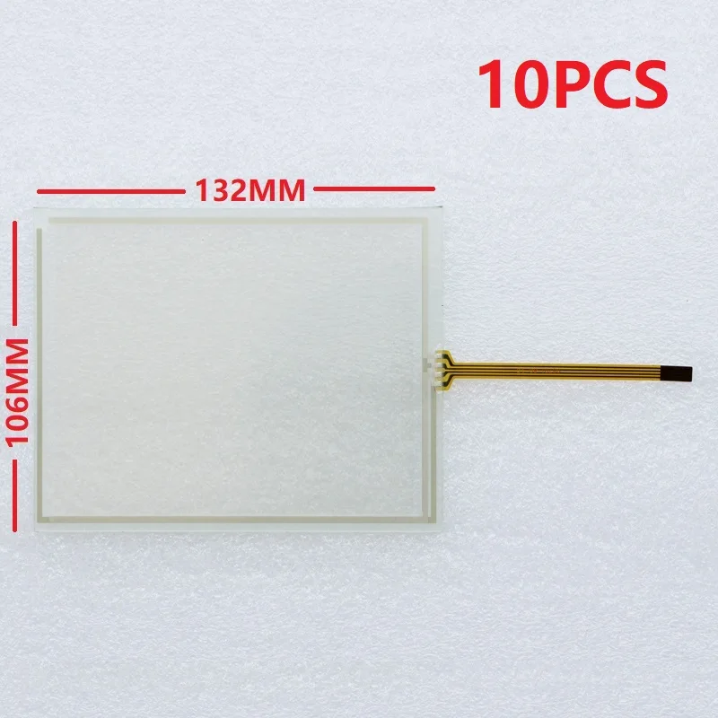 Panel de pantalla táctil para Korg PA800 PA2X Pro, cristal resistivo, 10 piezas, 132x106mm