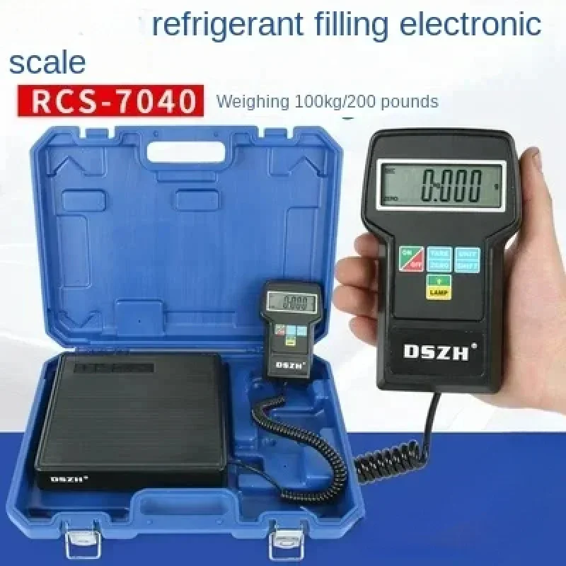 Digital Balance RCS-N9030 Refrigerant Electronic Scale Large Flow Automatic Programmable Charging Precision