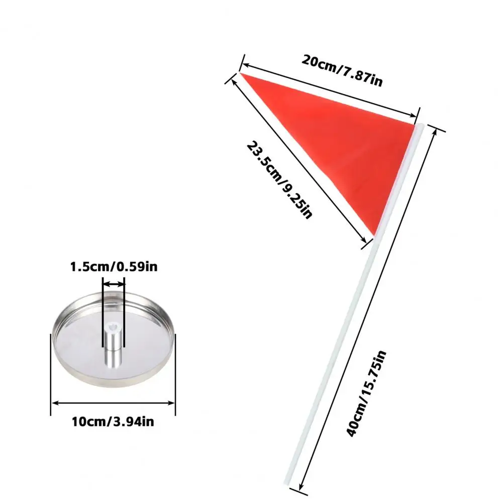 40cm Golf Flag And Cup Set Mini Golf Putting Green Flagstick For Yard Detachable Golf Hole Cup And Flag Set For Driving Range
