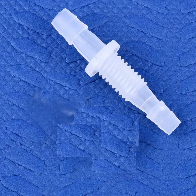 

3-100Pcs 3~8mm PP Pagoda Direct Connectors Aquarium Tank Air Pump Adapter Hose Joints Go Through Plate Joint