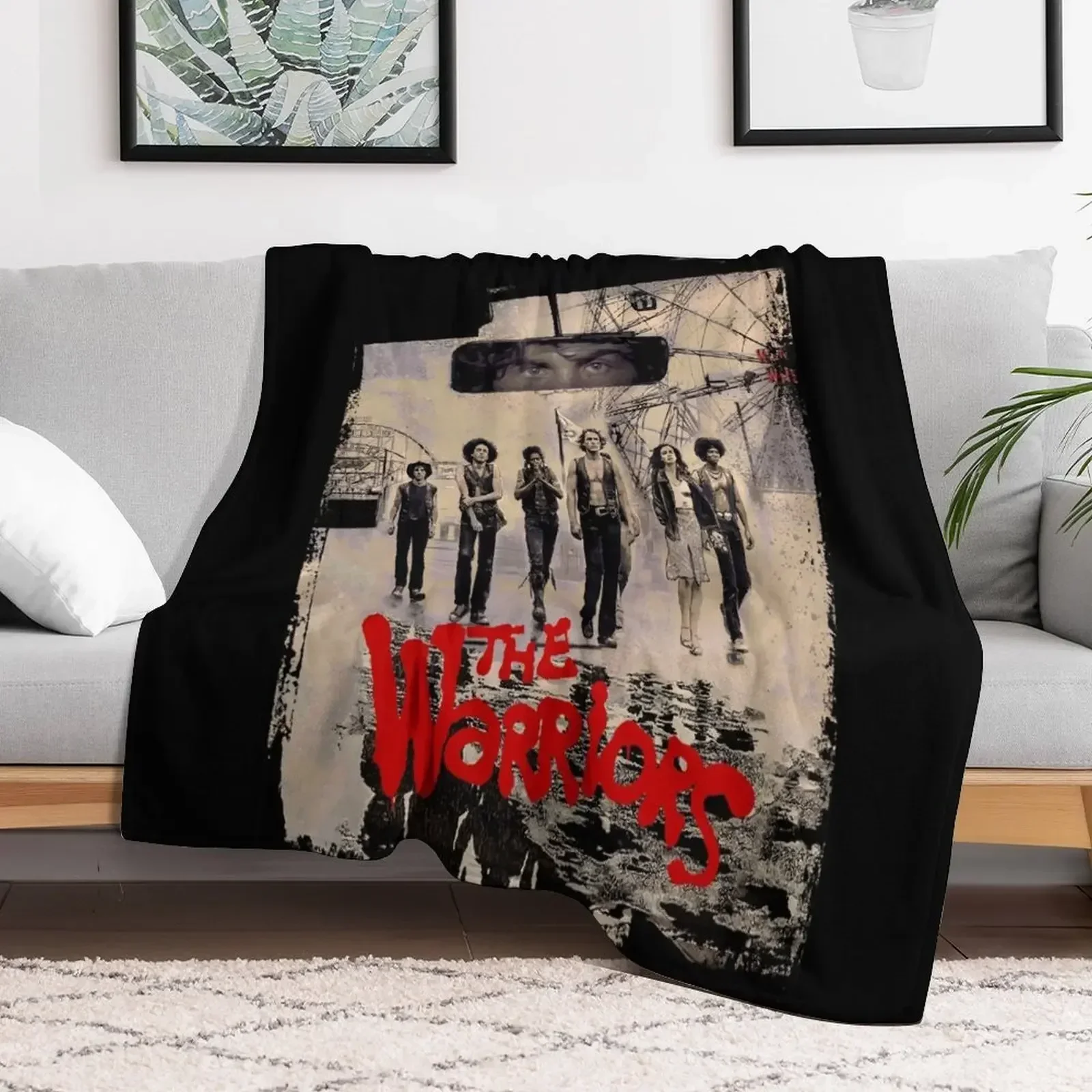 The Coney Island Warriors Throw Blanket Giant Sofa blankets ands Vintage Plush Blankets