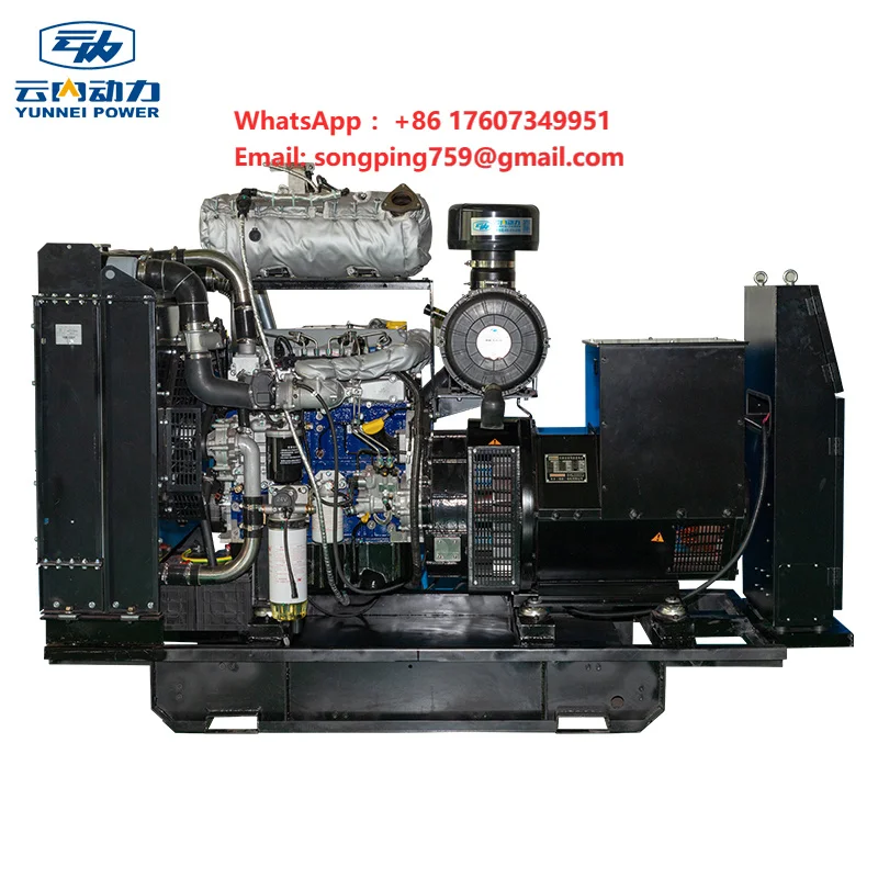 Factory Direct Sale 4 Cylinder Water Cooled Small Marine diesl Generators Marine disel Generator Set Price