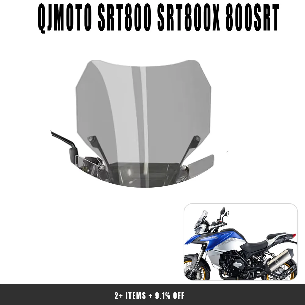 Heightened Thickened Windshield For QJMOTO QJ SRT800 SRT800X 800SRT Motorcycle