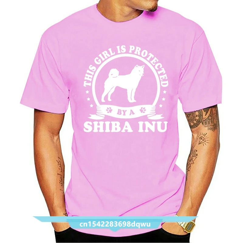 

Shiba Inu T Shirt Personalized Tee Shirt O-Neck Costume Anti-Wrinkle Comfortable Spring Letters Shirt