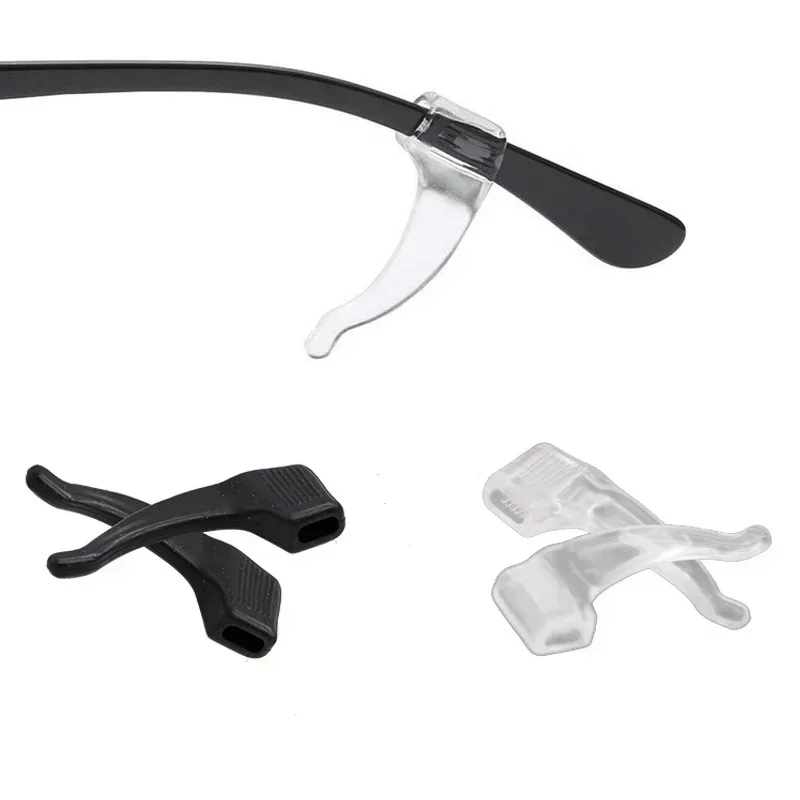 Anti-slip Silicone Elastic Hooks Antiskid Eyeglasses Leg Ear Grips Stopper Bracket Temple Tip Eyewear Holder Accessories Tools