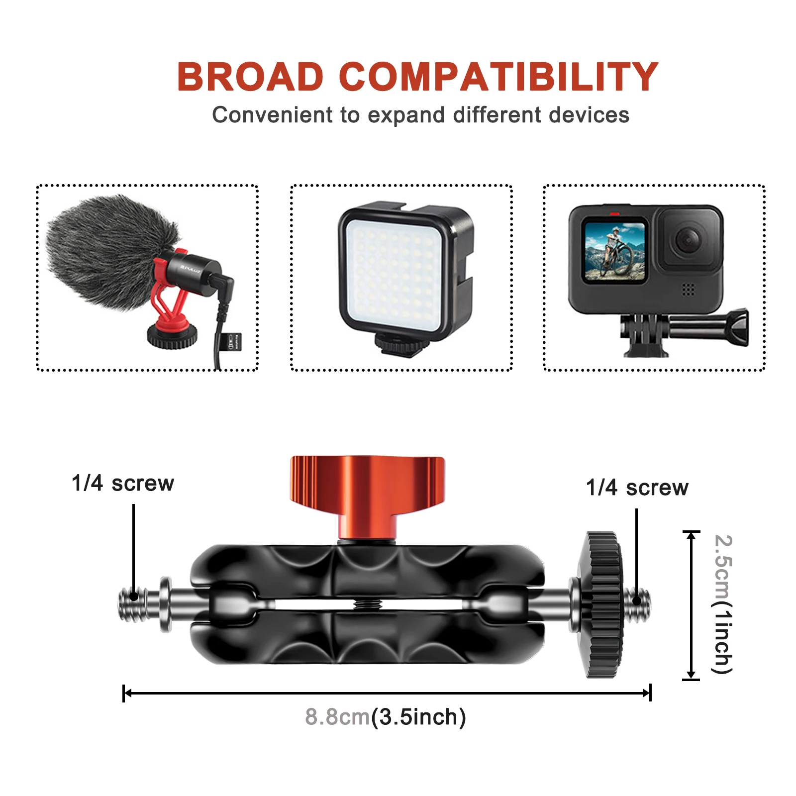 Lanxire Super Clamp Camera Mou - Photography Lighting Rig ulasan dan harga