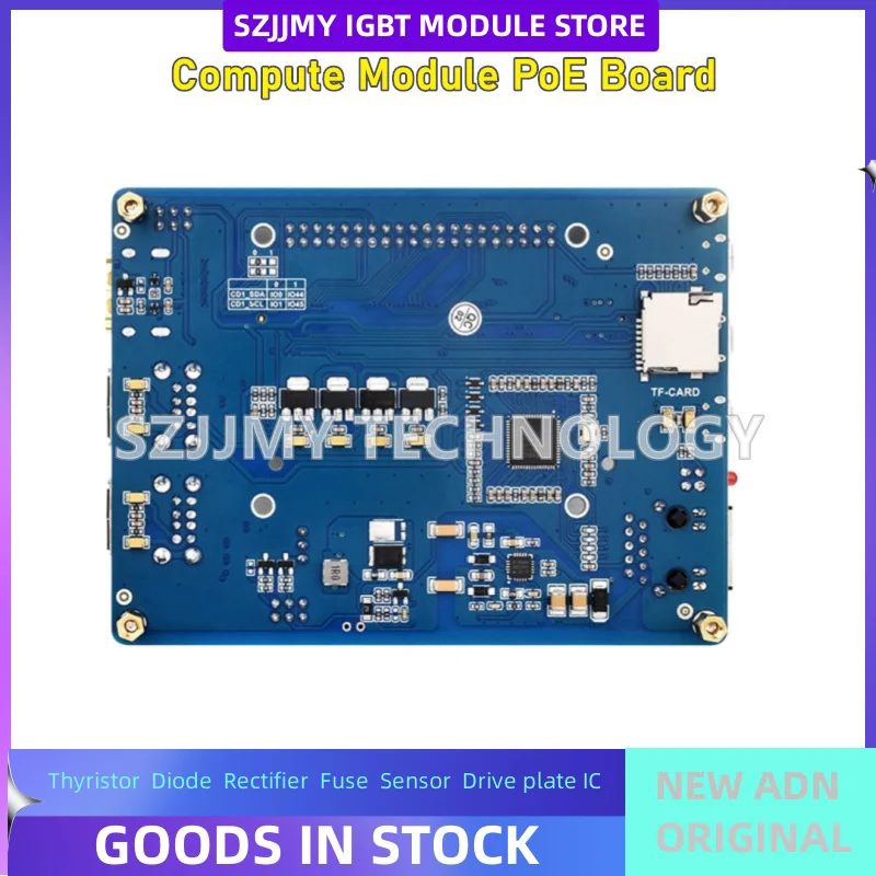 Raspberry Pi computing module mini host CM4S/CM3+Lite multi interface POE expansion board