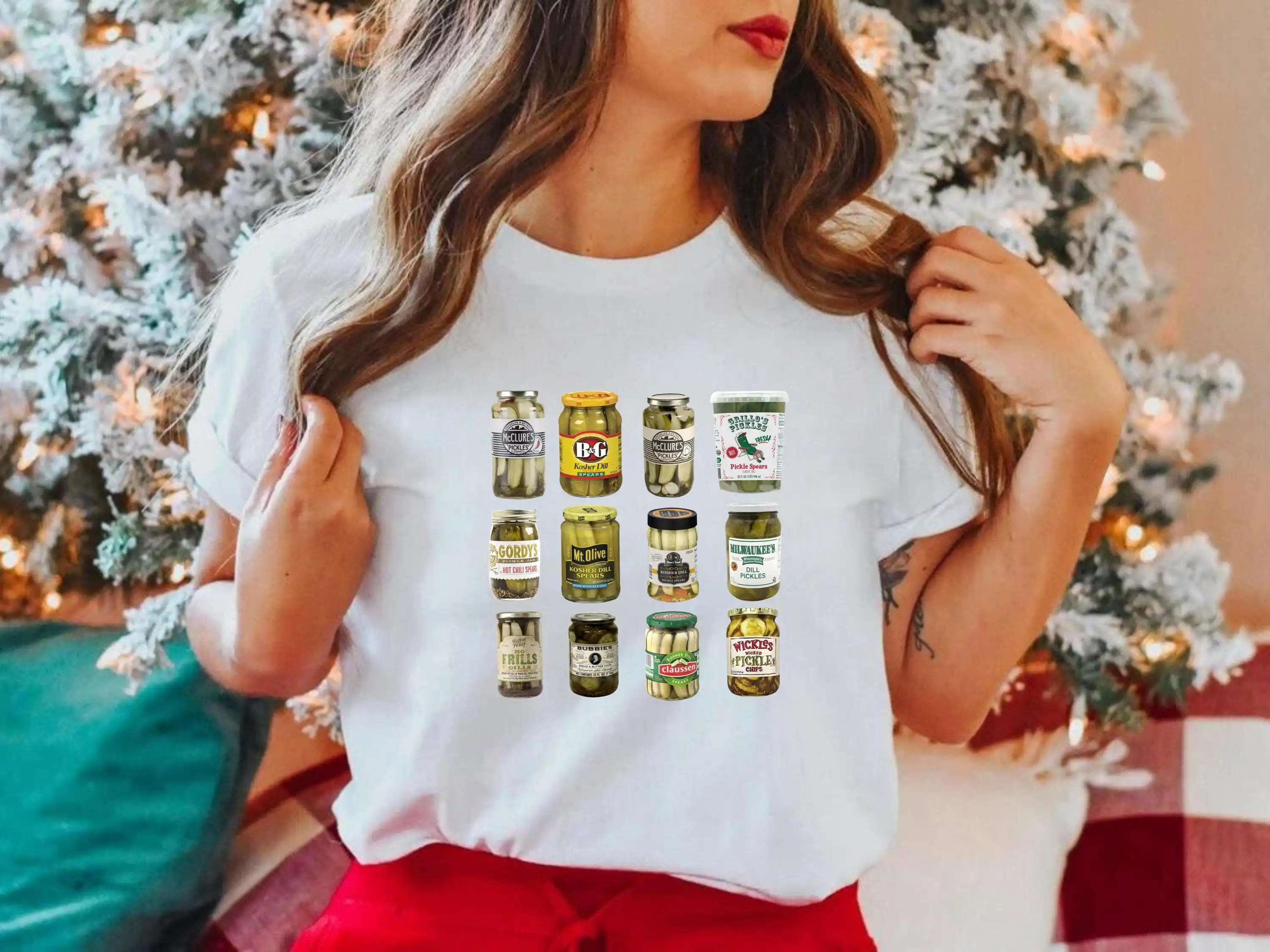 Vintage Canned Pickles T Shirt Pickle Jar Homemade Canning Lovers Season