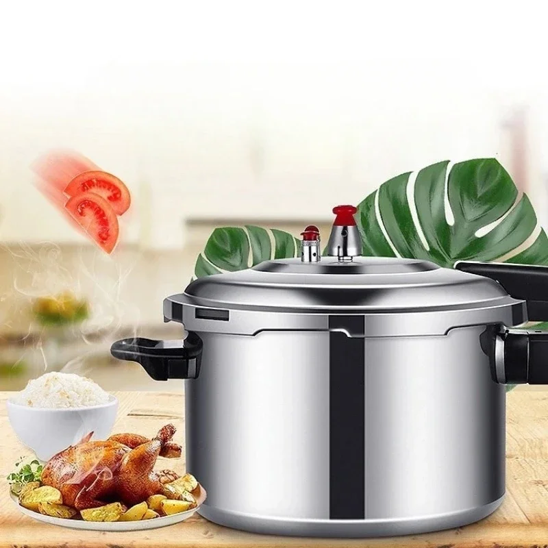 

18/20/22cm Kitchen Pressure Cooker Cookware Soup Meats pot Gas Stove/Open Fire Pressure Cooker Outdoor Camping Cook Tool Steamer