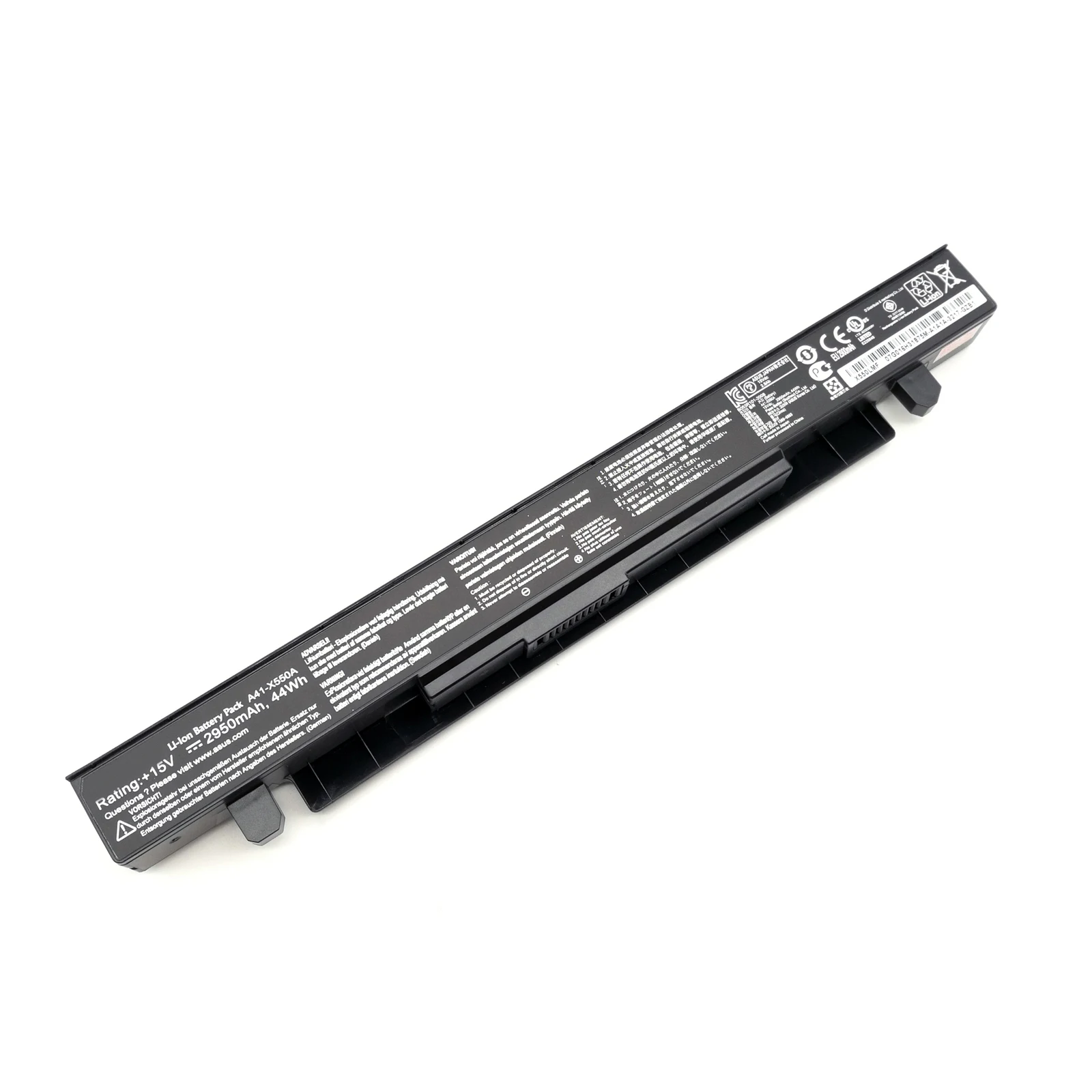 A41-X550A Laptop Battery For Asus X450 X550 A450 F450 F552 K450 K550 Y481 Y482 Y581 Y582 P450 P550 R409 R510 Series 15V 44Wh