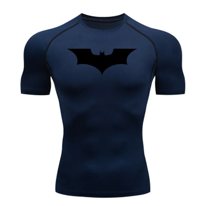 Manga Curta Masculina Split Praia Natação Camisetas, Proteção UV Rash Guard, Apertado Esportes Aquáticos, Roupas de Surf, Swim Top