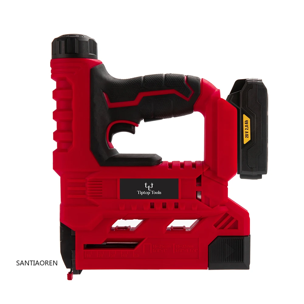 

2025High Quality 18v Lithium Battery Powered 2 in 1 Cordless Charging Nail Gun Electric Stapler Cordless Brad Nailer for Wood