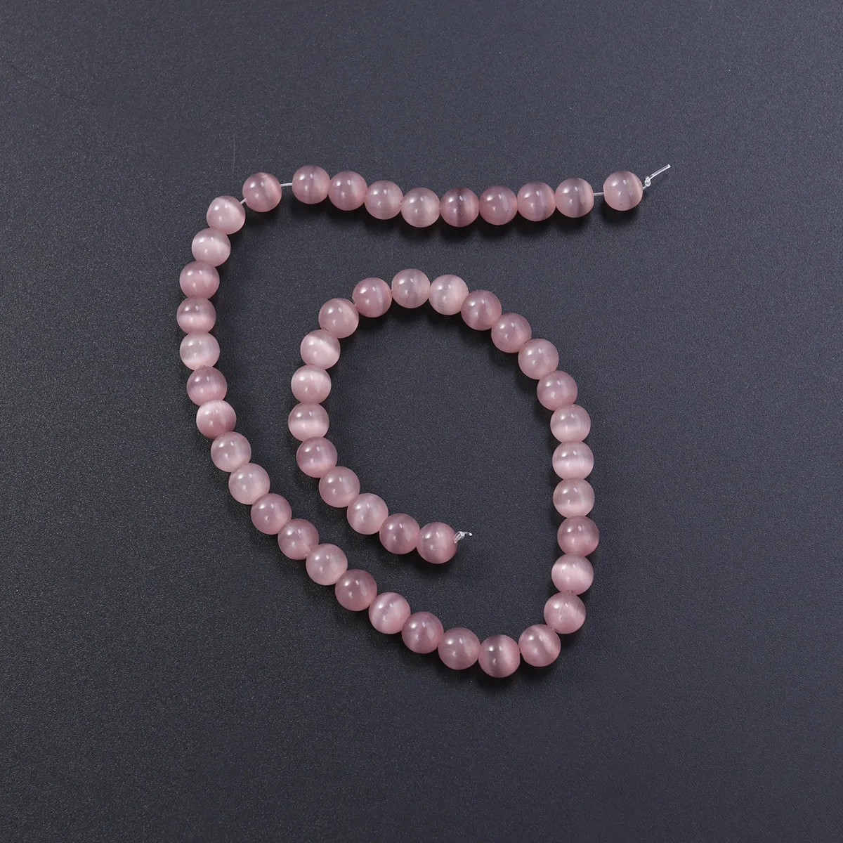 

Bracelet Necklace 8MM Stretch Beads Cat's Eye Gemstone Natural Decor Gemstone Bracelet Stone Bracelets Unisex Gifts