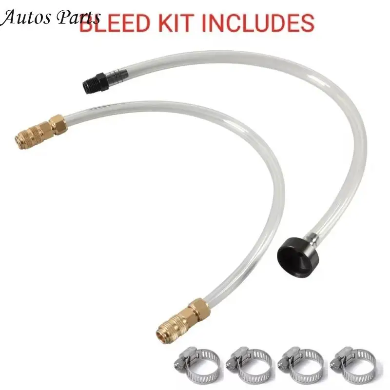 57BA Marine Hydraulic Steering Bleeder Corrosion Resistant PVC & Brass Designs Steering Bleed for Effective Air Removal