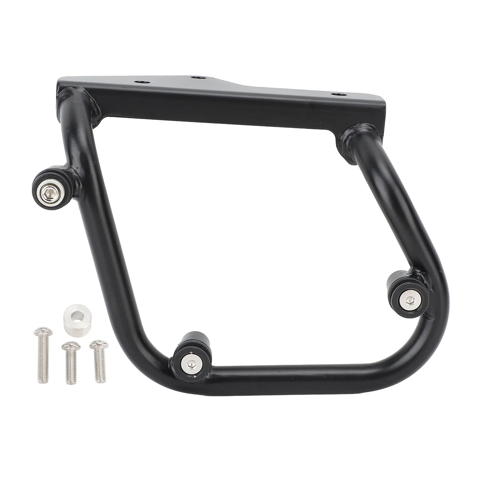 Motorcycle Saddlebag Support Rack 16mm Welded Iron Left or Right Side Bag Mounts Bracket for XSR 900 2022‑2023