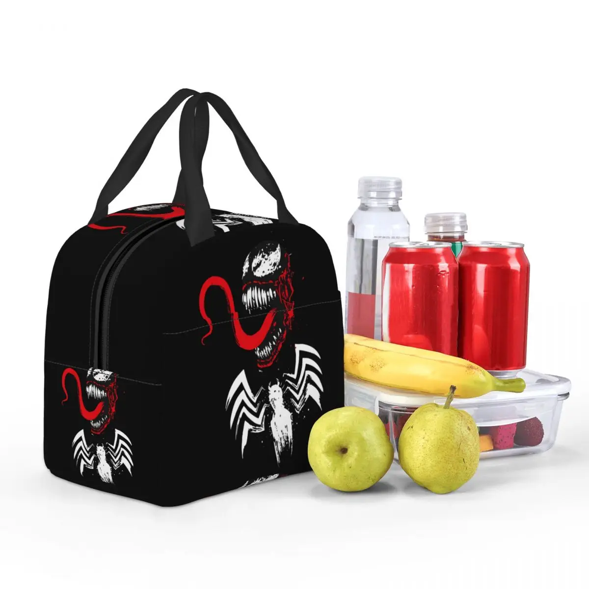 Aluminum Foil Insulation High School Marvel Venom The Last Dance Food Bags Durable Lightweight Symbiote Office Insulated Case image 6