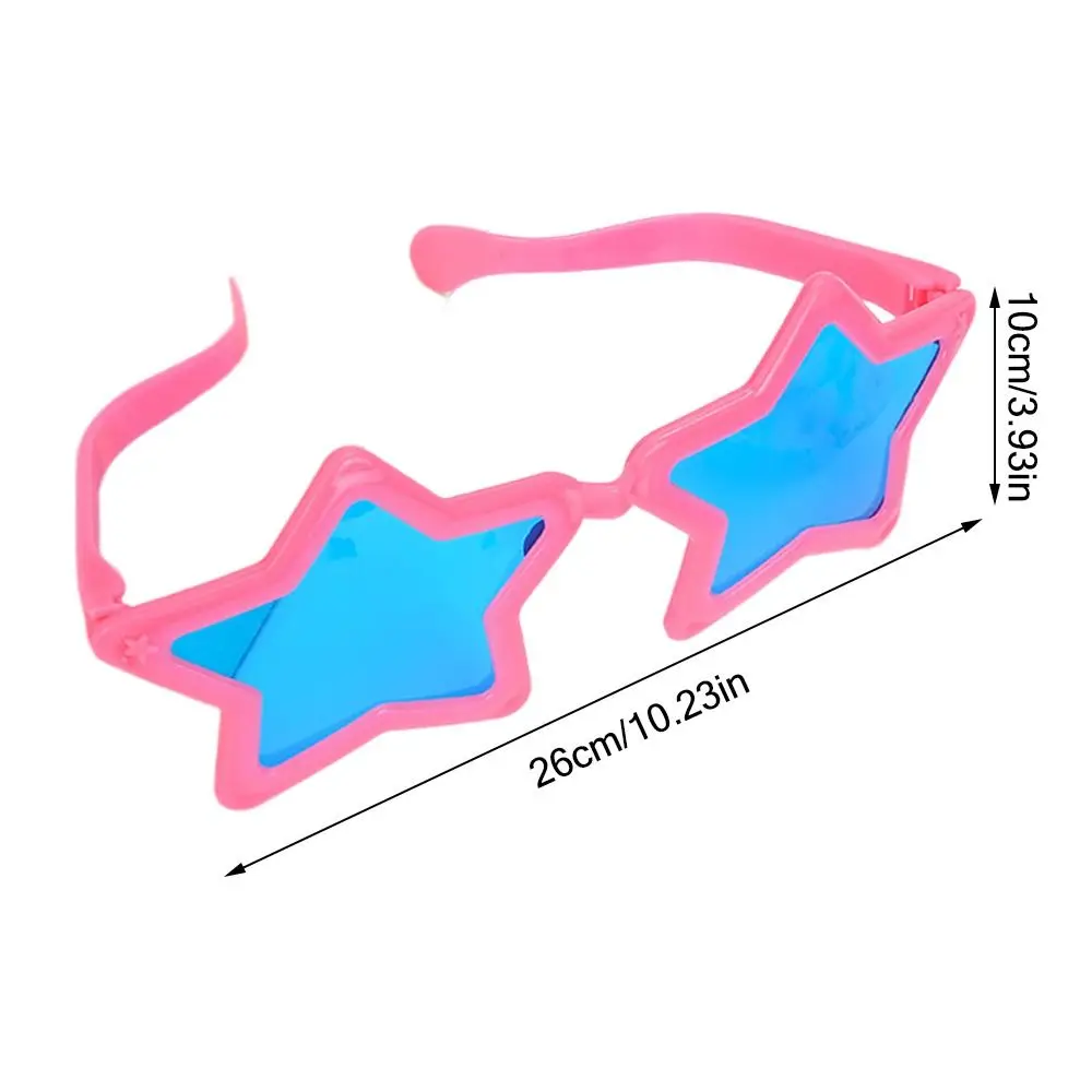 لطيف هالوين الكرنفالات الكبيرة الخماسي نظارات الجدة الملونة مضحك نظارات بار الرقص حزب زي نظارات للبالغين