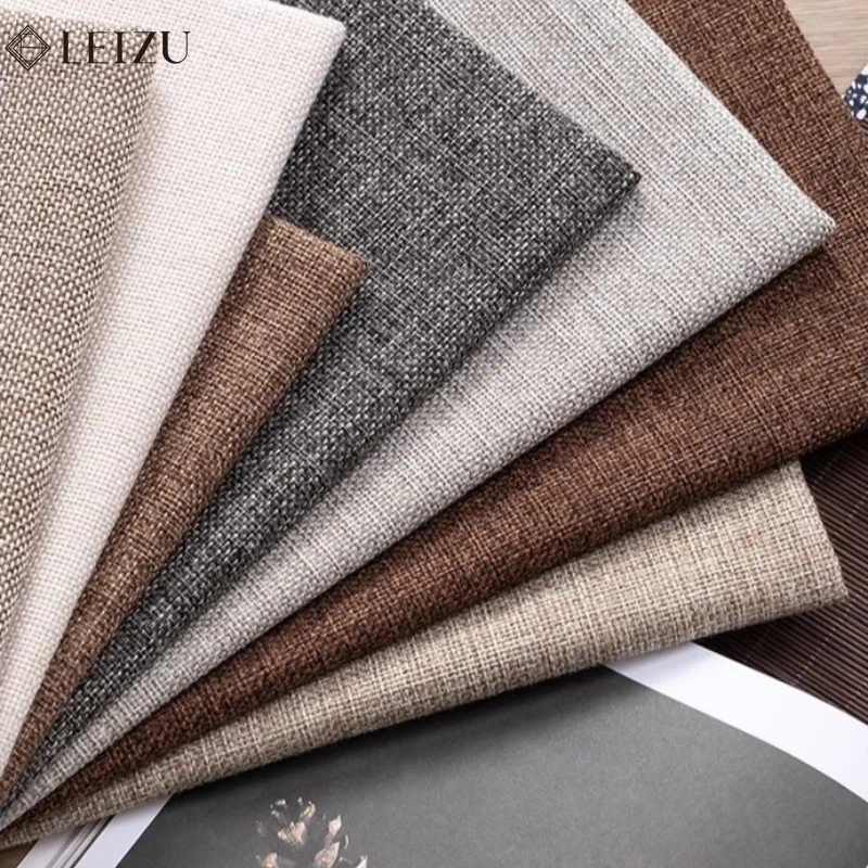 

50x180cm Plain Retro Thick Linen Fabric Cotton Linen Old Coarse Cloth for Handmade DIY Tablecloth,Sofa Cover,Pillow Household