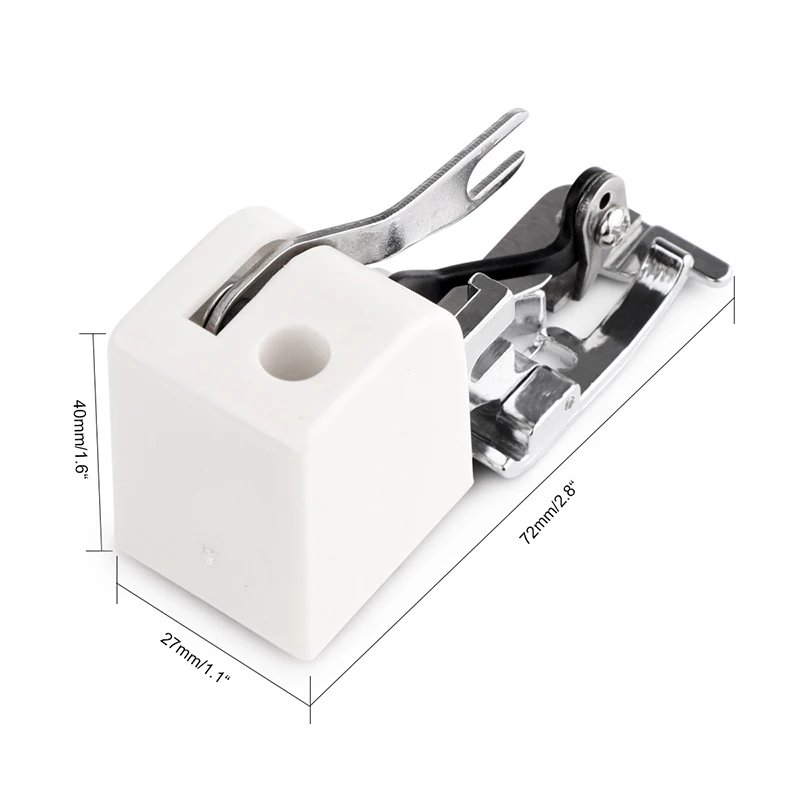 Overlock Presser Foot for Household Sewing Machine 1 Piece Side Cutter Presser Foot for All Low Shank Singers