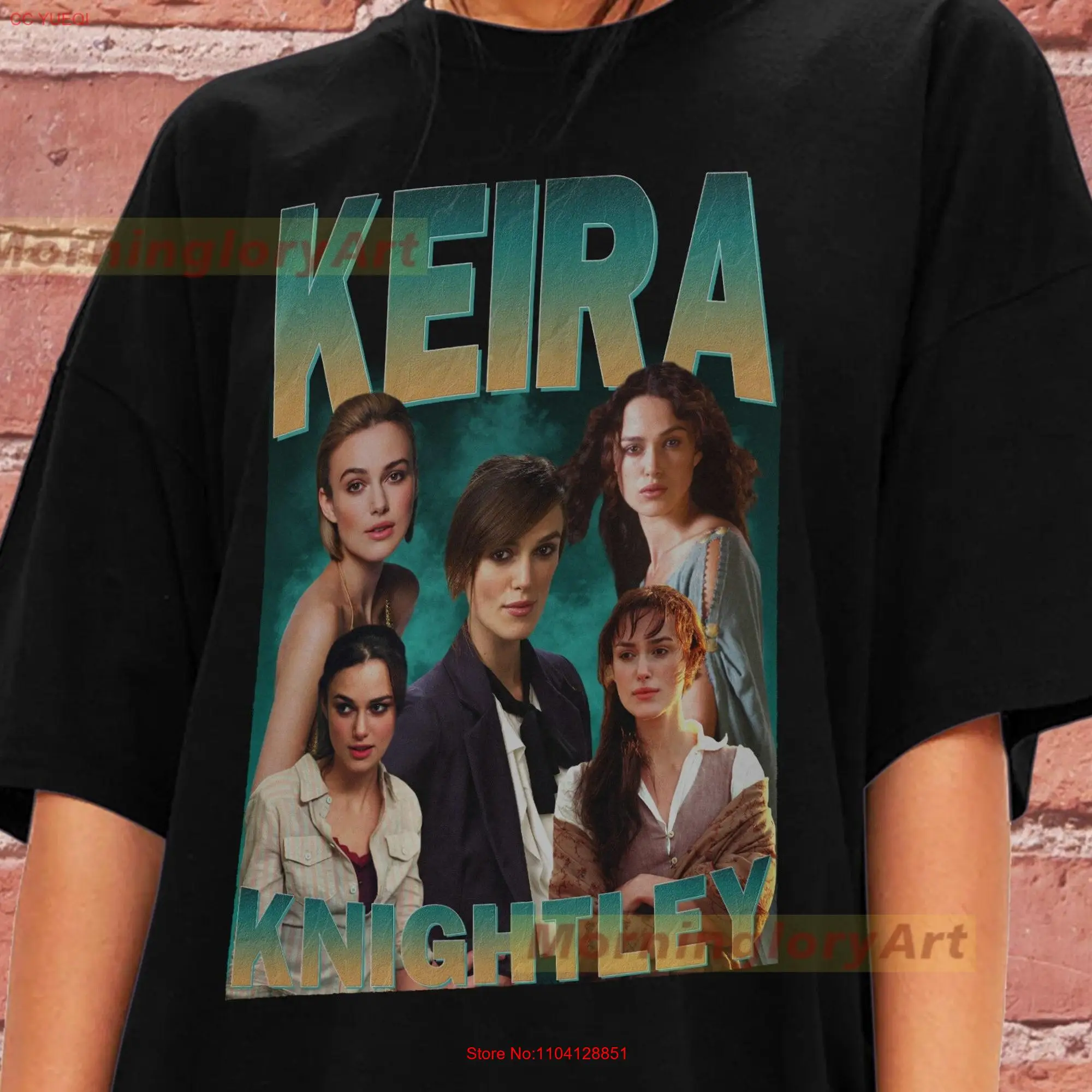 Keira Knightley T shirT SweaT Sweater Cotton Clothing long or short sleeves