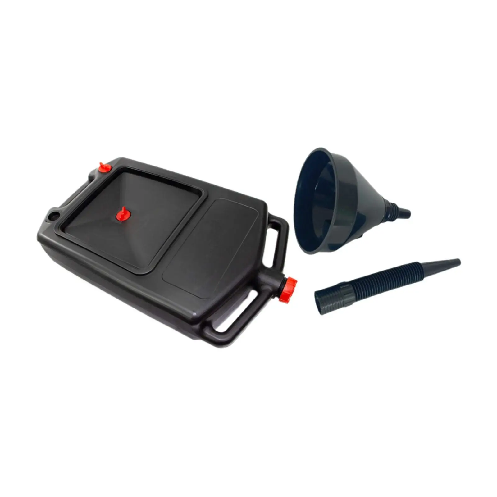 

Oil Drain Can Durable PP Material Efficient Drain Tray Pan for Motorcycle Bike Car Maintenance