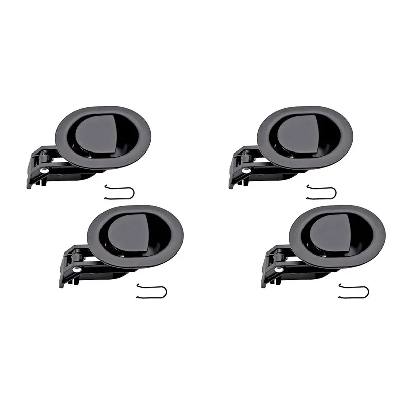 

Ручки-защелки HRBAJ-4PCS для пластиковых кресел-реклайнеров, овальные, без троса, для замены на диванах и стульях, подходят для тросов 3 мм и 6 мм