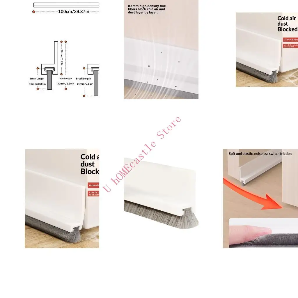 63HF TPE Base Door Bottom Seal Offering Durability Easy Mounting & Reliable Insulation Noise Reduction for Enhances Comfort