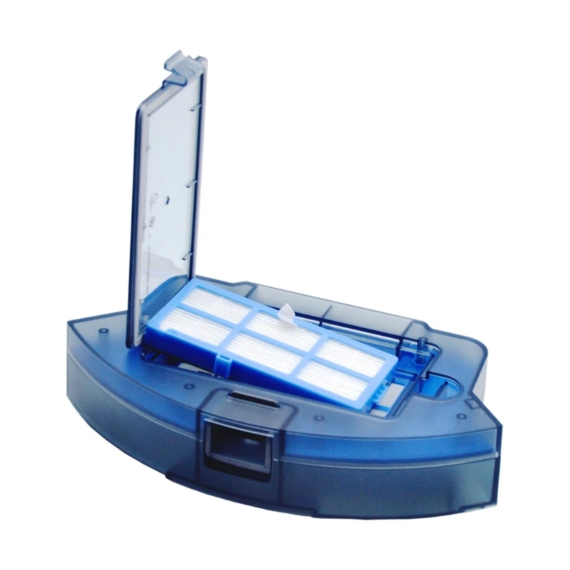 Substituição pó capacidade para aspiradores robóticos Use caixa lixo poeira plástico