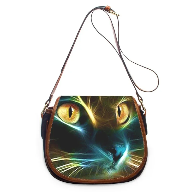 cute pet Cat 3D Print New Fashion Women Crossbody Bag Luxury Handbags Women Bags Zipper Shoulder Bag Women Shoulder Bag