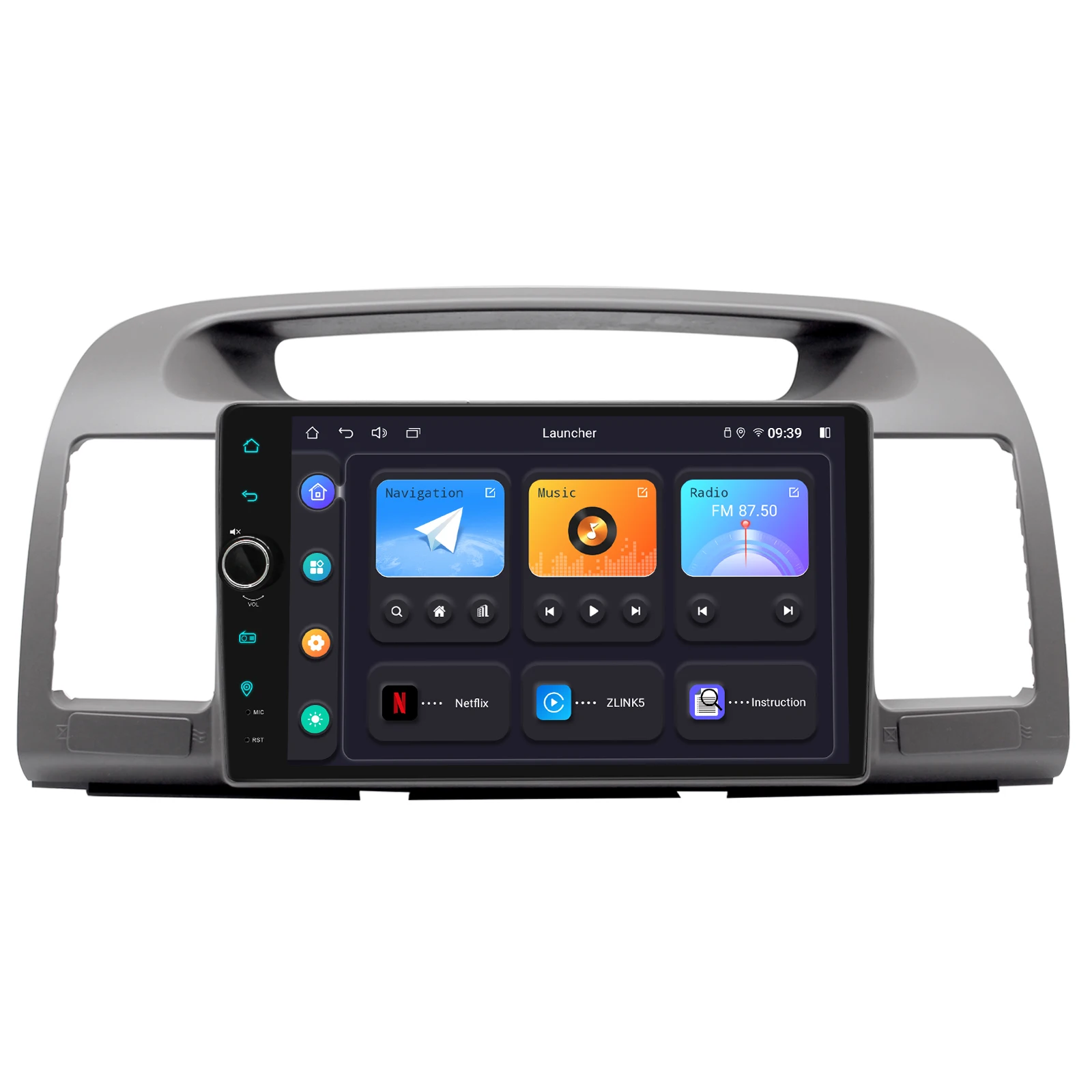 JOYFORWA Newest 9 Inch Android 12.0 Car Radio Stereo Multimídia Automotiva For 2001-2006 Toyota Camry With Carplay Android Auto