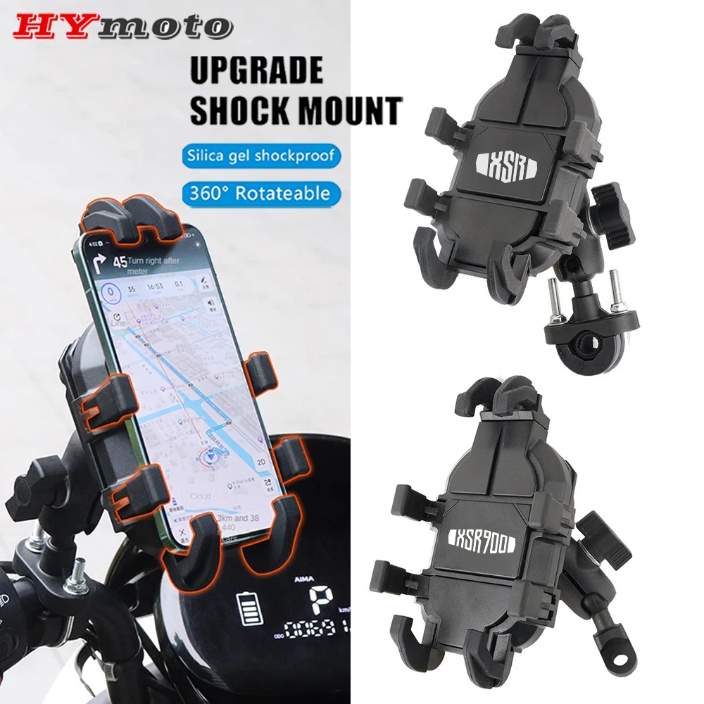 For YAMAHA XSR700 XSR 700 XSR900 XSR 900 XSR125 125 155 Accessories Motorcycle Handlebar Mobile Phone Holder GPS Stand Bracket