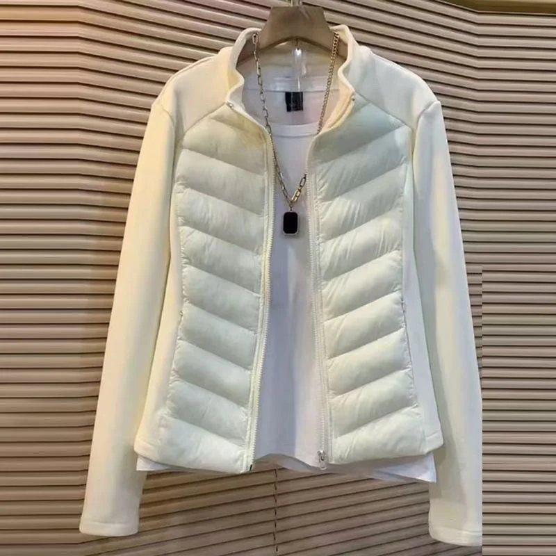 2026 New Women Light and Thin Down Cotton Coat Windproof Warm Autumn Winter Cotton Jacket Thin Design Outdoor Sports Jacket