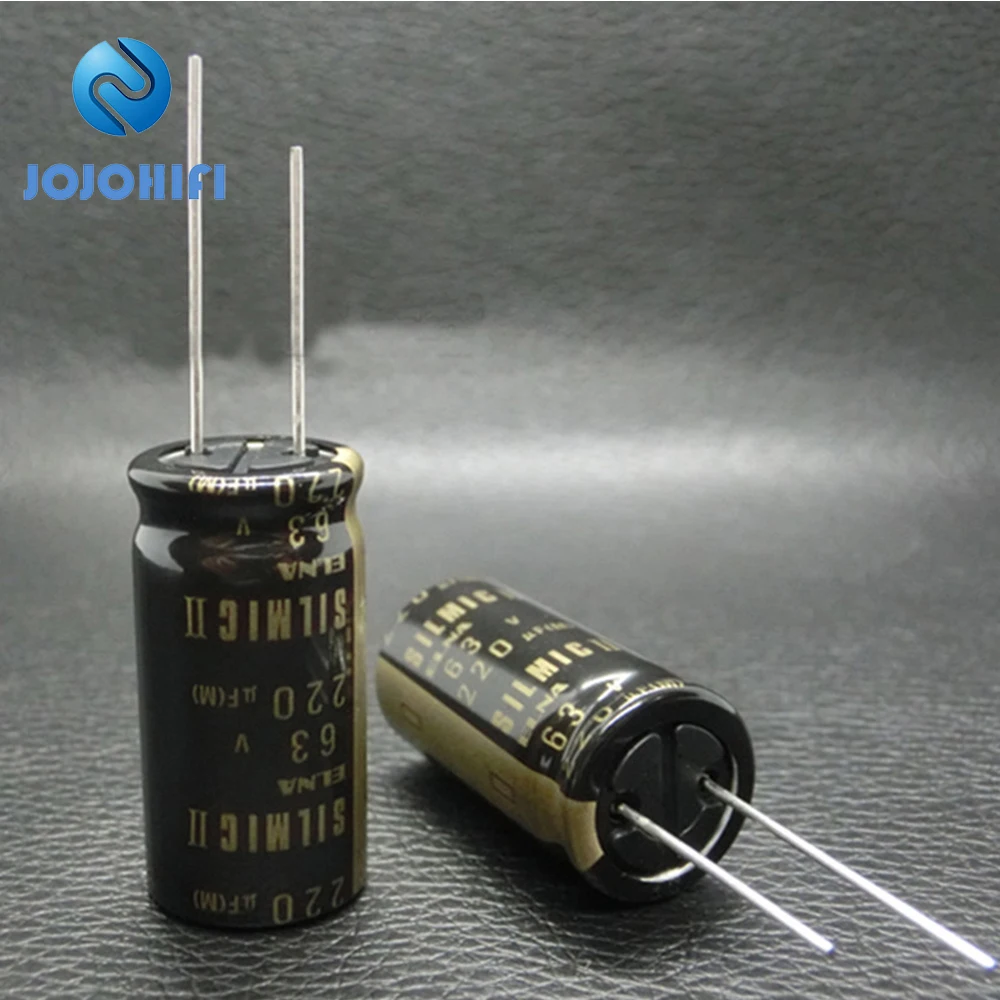 2pcs-20pcs ELNA SILMIC II 63v 220uF 63V 16X31.5mm 85℃ Pitch 7.5mm  Audio Fever Electrolytic Capacitors