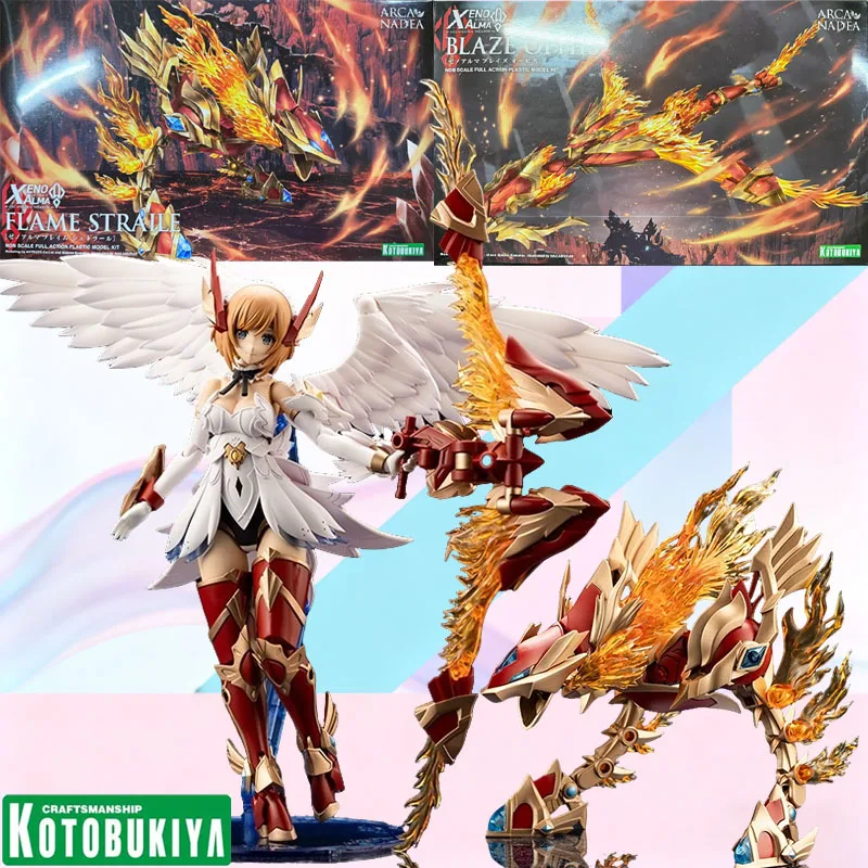 

В наличии KOTOBUKIYA Оригинальная коробка ARCA NADEA Blazing Orpheus FLAME STRAILE LUMITEA Набор экшн-фигурок Модель игрушки в подарок для детей