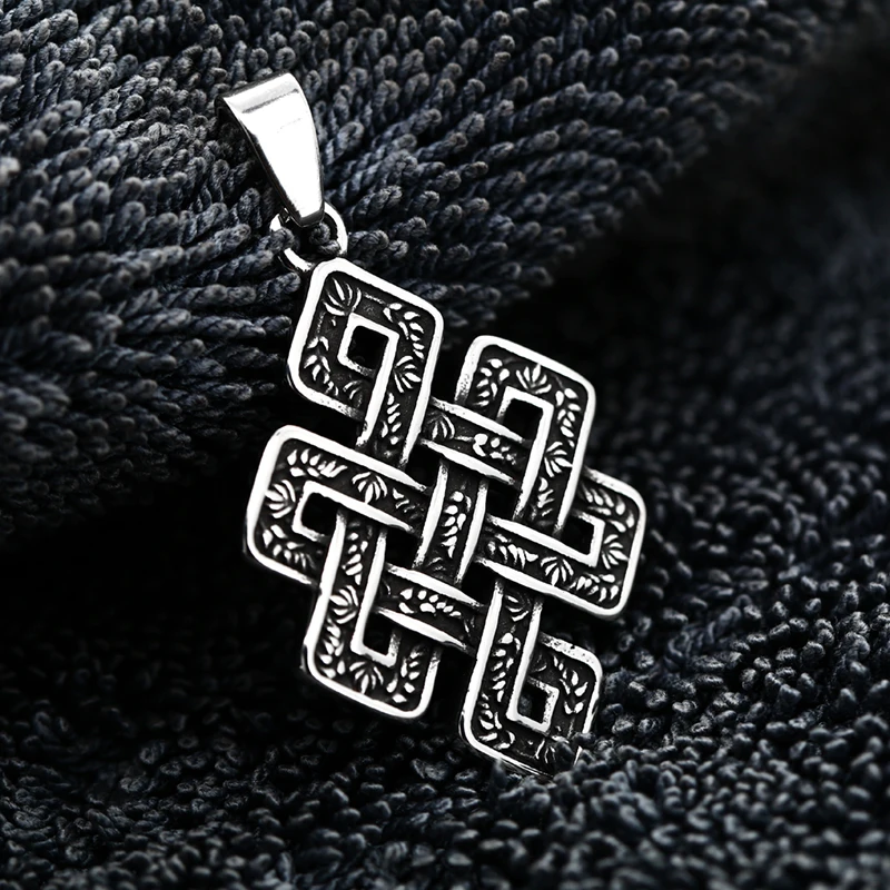 BEIER 2024 New Arrival Viking Stainless Steel Necklace For Men Viking Celtic Knot Pendant