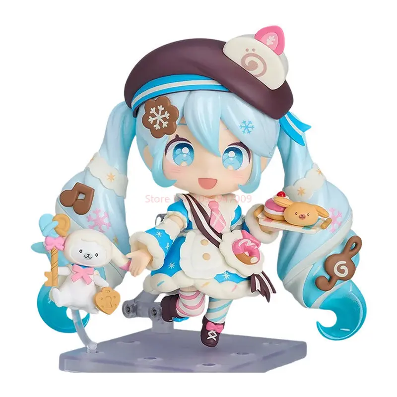 100% Genuine Hatsune Miku Snow Miku Sweet Snow Ver Official Limited Deposit Collectible Anime Figure view 4