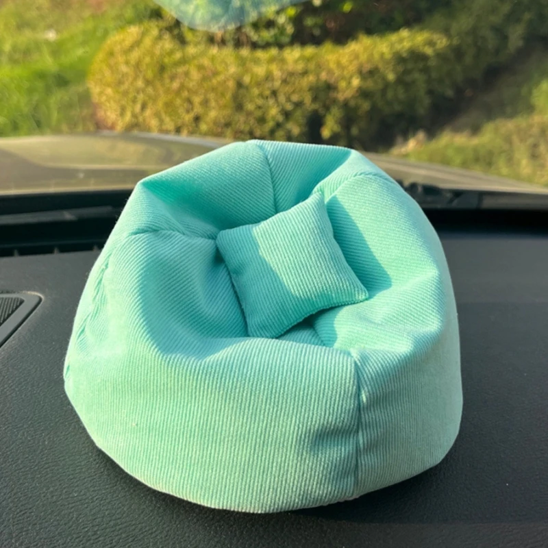 

Mini Sofa For 15-17cm Dolls Soft Fabric Cushion With Plush Pillow Creative Toy House Decors Doll Accessories 15UB