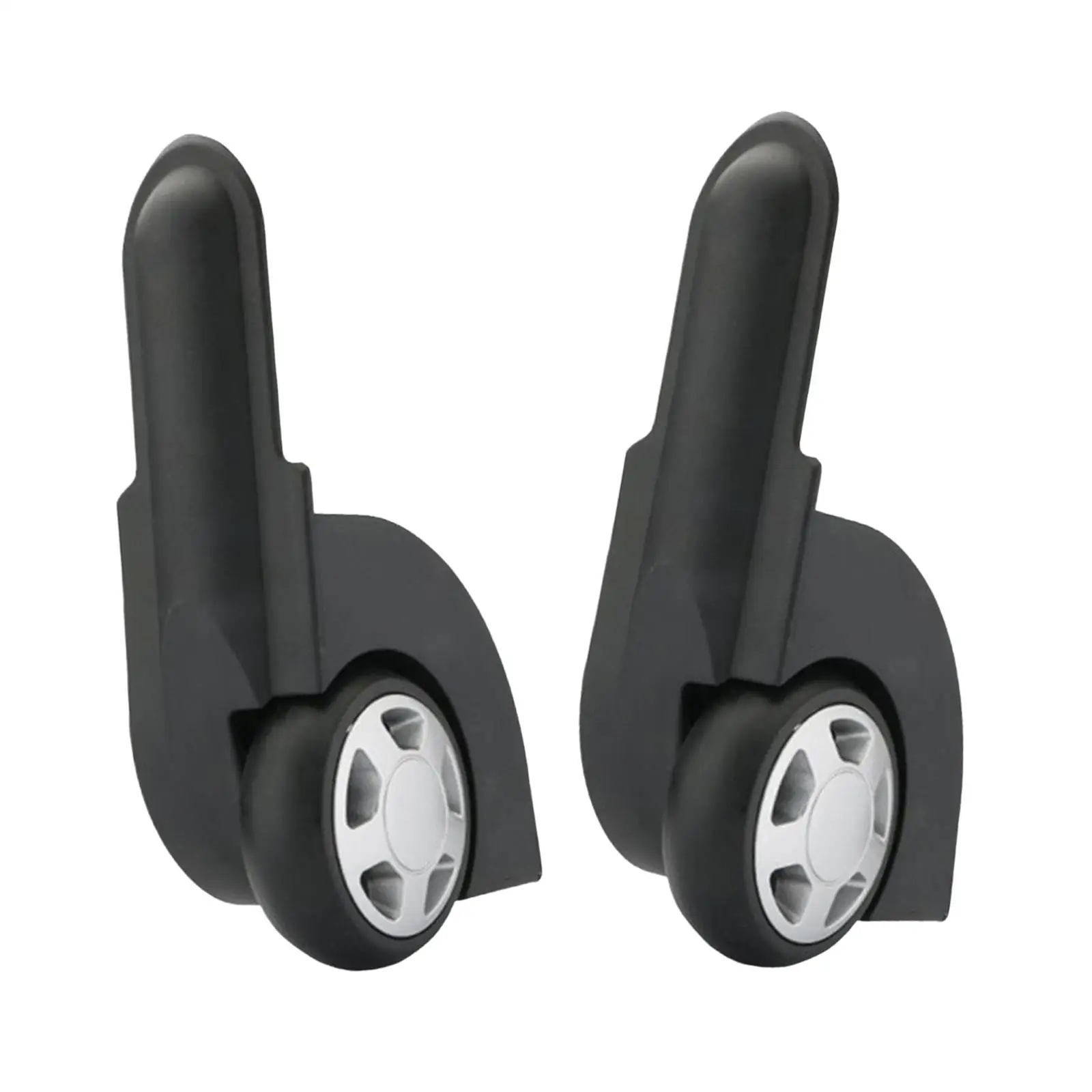 

2x Left Right Swivel Caster Wheels Universal Spare Wheels Accessories Luggage Wheel for Suitcase Baggage Trolley Case Luggage