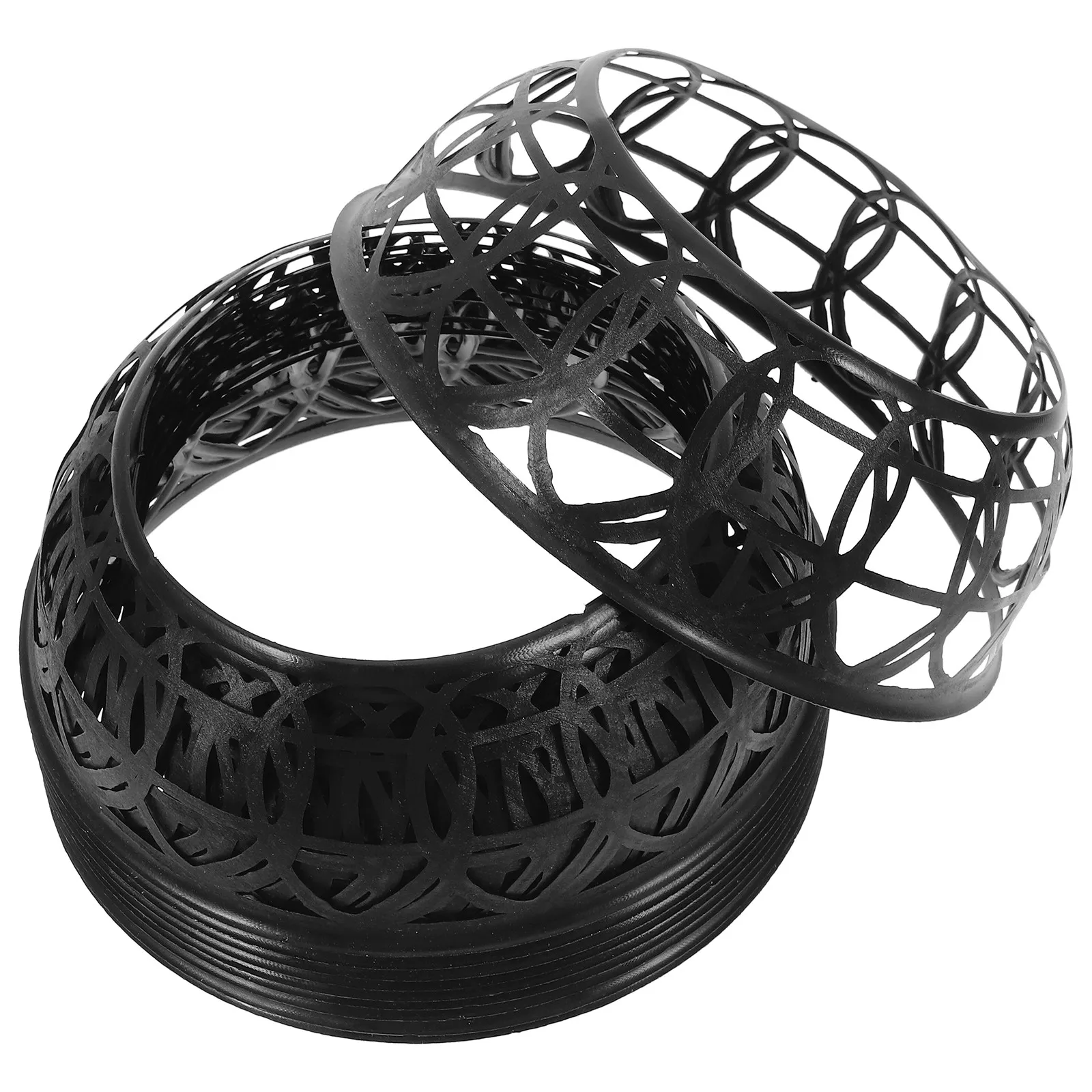 

10Pcs Safety Hard Hat Insert Plastic Inner Rings Hat Shaper for Construction Support Bump Cap Bump Cap Insert