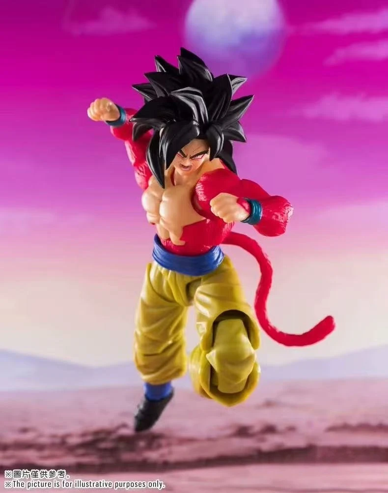 

In Stock Magic Confidence Moves Wild Power GT 3.0 Super Four Wukong Shf Super Saiyan 6-inch Puppet