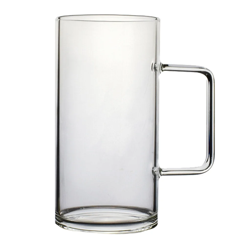 

700Ml Clear High Borosilicate Glass Mug Heat Resistant Coffee Tea Cup Office Water Drinking Mug Milk Drinking Cup