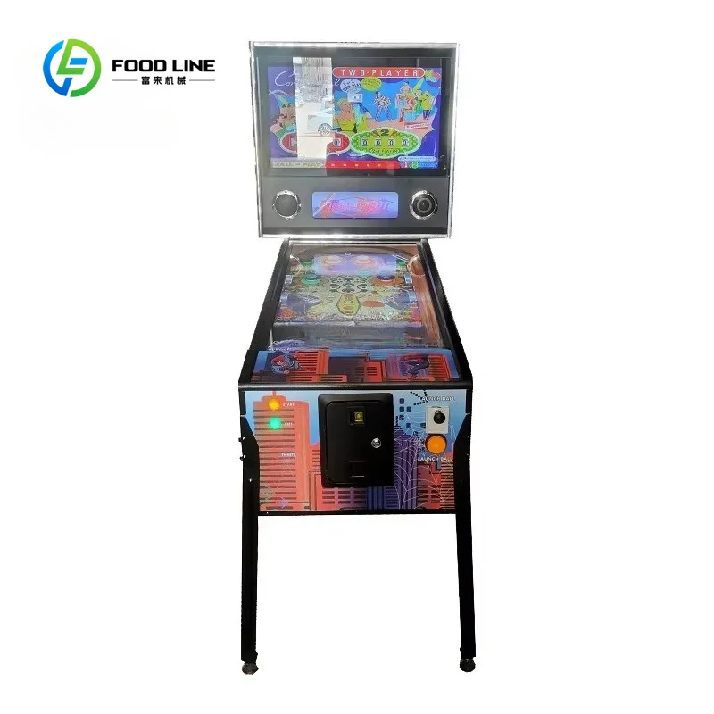 Customized Coin-operated Electric Pinball Machine Arcade Game Virtual Pinball Machine 4k 49 Inch Screen